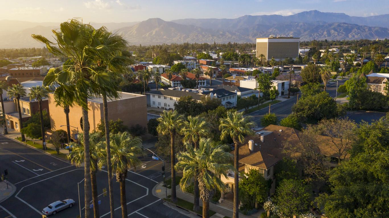 Panoramic Image of Redlands, CA